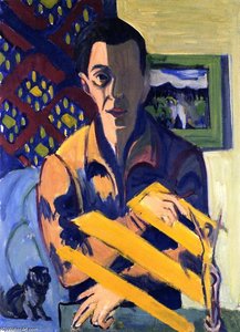 Autorretrato — Ernst Ludwig Kirchner