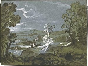 Wooded Valley — Jean-baptiste Oudry