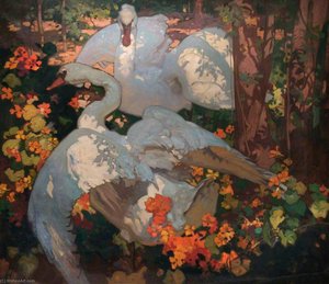 The Swans — Frank Brangwyn