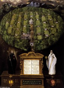 Alelória Da Ordem Dos Camaldulenses — El Greco