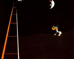 Perro Ladrando A La Luna — Joan Miró