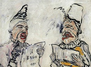 I Cantanti Grotteschi — James Ensor
