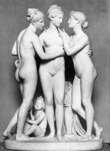 Berthel The Three Graces With Cupid — Albert Bertel Thorvaldsen