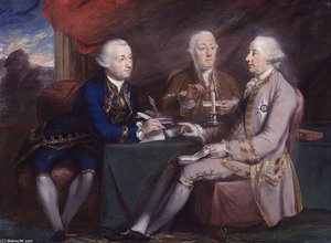 Lord Halifax And His Secretaries — Daniel Gardner