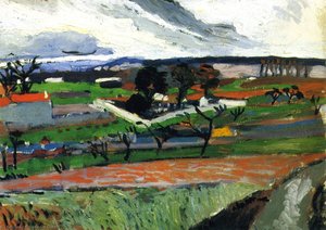 Landscape In The Ile-de-france — André Derain