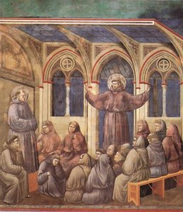 La Légende De Saint François : 18 - Apparition À Arles — Giotto Di Bondone