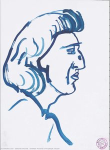 Untitled [portrait Of Fryderyk Chopin] — Edward Dwurnik