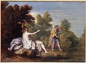 Minerve Et Tiresias — René-antoine Houasse