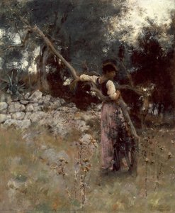Capri (de Asemenea Cunoscută Sub Numele De A Girl Of Capri) — John Singer Sargent