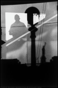 View Of Statue Of Liberty With The Photographer’s Reflection — Bruce Davidson