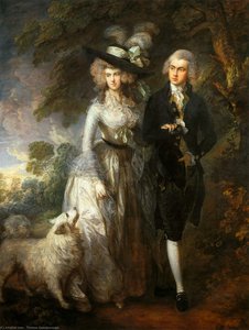 Mr. Und Mrs. William Hallett ('der Morgenspaziergang') — Thomas Gainsborough