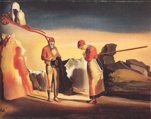 التخلف في الغسق، حوالي عام 1934 — سلفادور دالي