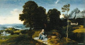 Landscape With The Flight Into Egypt — Joachim Patinir