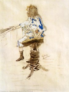 Portrait Of Yvonne Duchamp — Marcel Duchamp