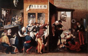 Merry Company — Jan Sanders Van Hemessen