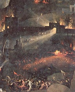 O Jardim Das Delícias Terrenas (detalhe) — Hieronymus Bosch