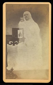 Mr. Tinkham And His Spirit-wife Recognised — William H. Mumler