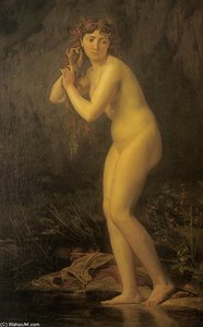 A Bathing Nude — Jules Joseph Lefebvre