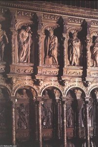 Choir-stall (detail) — Alonso Gonzalez De Berruguete