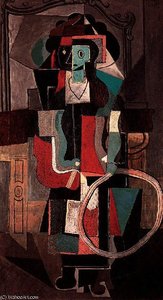 Fräulein Mit Zirkelspinne — Pablo Picasso