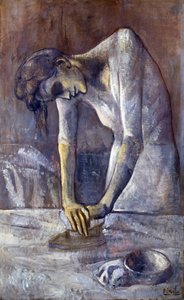 Die Bügeltuchfrau — Pablo Picasso