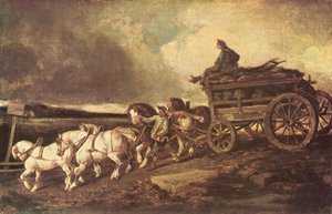 Deutsch Kohlenwagen — Teodor Gericault