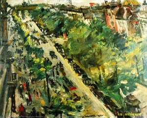 Unter Den Linden, Berlin — Lovis Corinth