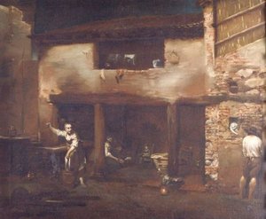 Scena Di Fattoria — Giuseppe Maria Crespi