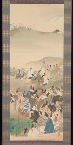 The Thirty-six Poetic Immortals — Kamisaka Sekka