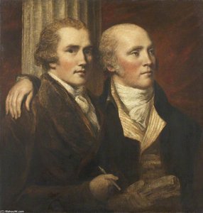 Self Portrait With William Pennington — Daniel Gardner
