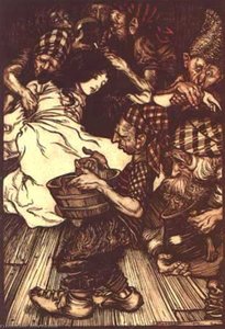Snowdrop (snow White And The Seven Dwarfs) — Arthur Rackham