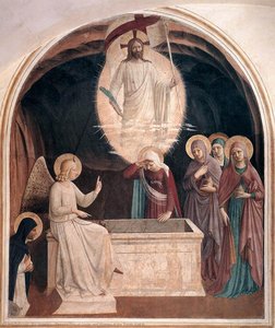 Vzkříšení Krista A Ženy U Hrobu (bujice 8) — Fra Angelico