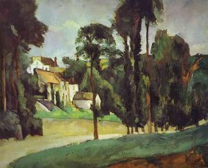 Drumul Spre Pontoise — Paul Cézanne