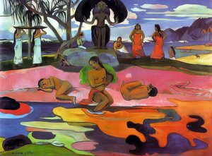El Día De Los Dioses — Eugène Henri Paul Gauguin