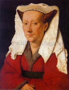 Margaret Van Eyck Portresi (jan Van Eyck'ın Evi) — Jan Van Eyck