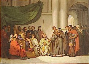 Alexis Comnene Recoit A Constantinople Pierre L'ermite.1096 — Gillot Saint Evre