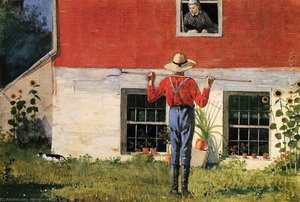 Curiozitate Rurală — Winslow Homer
