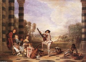 Los Encantos De La Vida — Jean-antoine Watteau