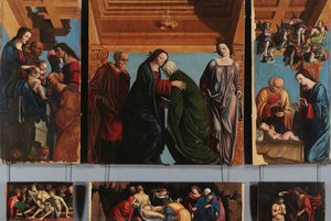 Polyptych Of The Visitation — José Martín Cuevas Cobos