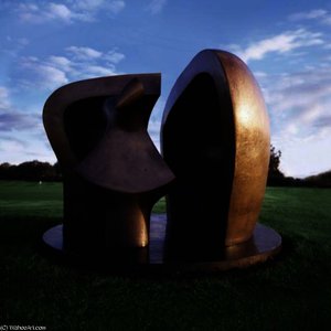 Figure In A Shelter — Henry Moore