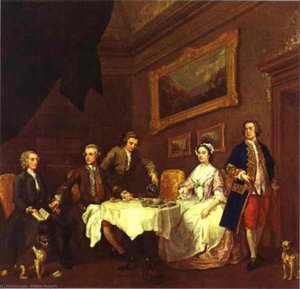 The Strode Family — William Hogarth