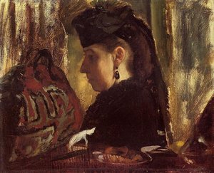 Mademoiselle Marie Dihau — Hilaire-germain-edgar Degas