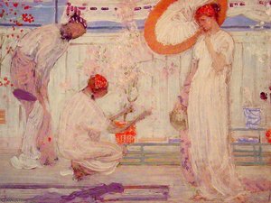 Tre Flickor — James Abbott Mcneill Whistler