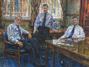 Professor John Gartside, Professor Alan Gilbert And Professor Sir Martin Harris — Stephen Ashurst