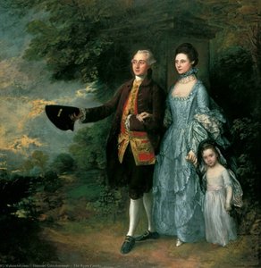 Die Familie Byam — Thomas Gainsborough