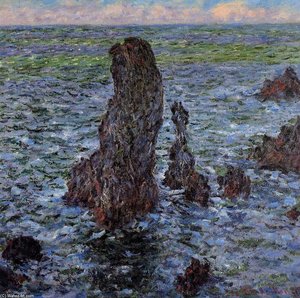 Pyramiderne Ved Port-coton — Claude Monet