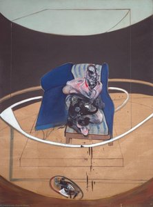 Study For Portrait On Folding Bed - Studium Portretu Na Łóżku Składanym — Francis Bacon