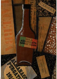 Lacerba E Bottiglia — Carlo Carrà