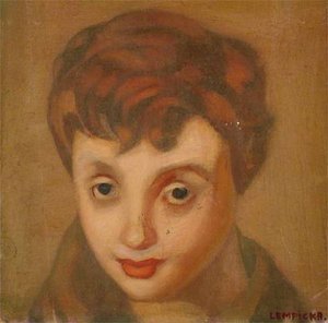 Portrait Of Françoise Sagan — Tamara De Lempicka