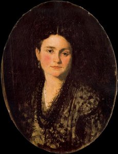 Portrait Of Doña Teresa Martínez — Ignacio Pinazo Camarlench